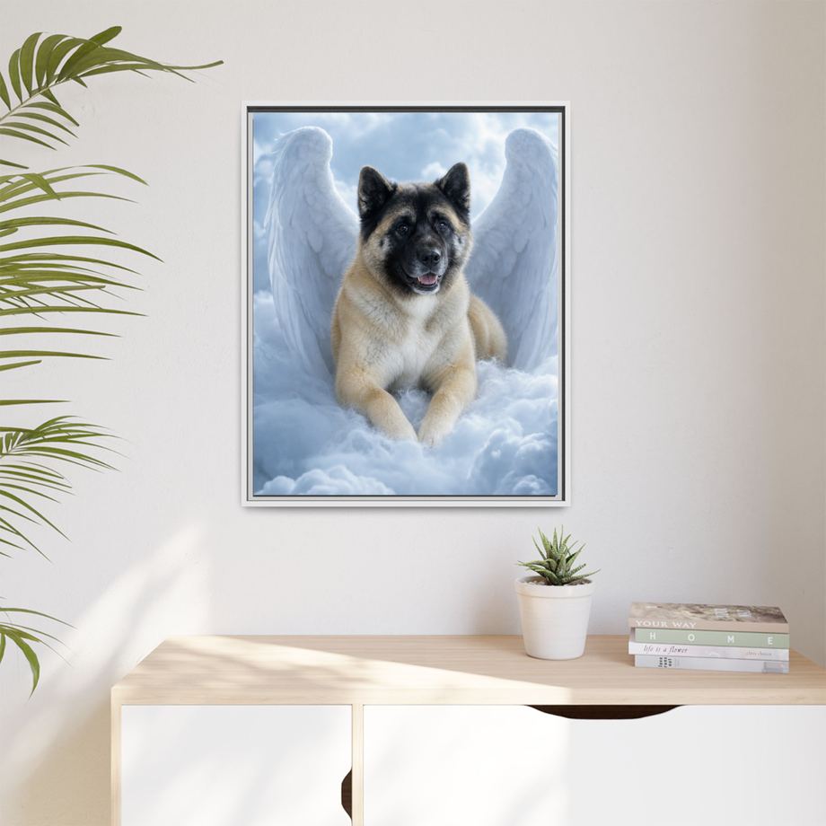 Framed 24x30 White context