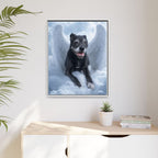 Framed 24x30 White context