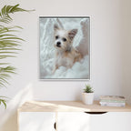 Framed 24x30 White context