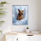 Framed 24x30 White context