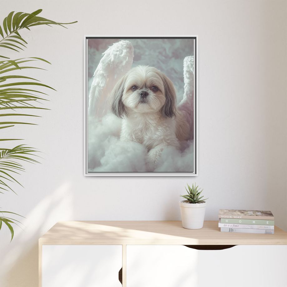 Framed 24x30 White context