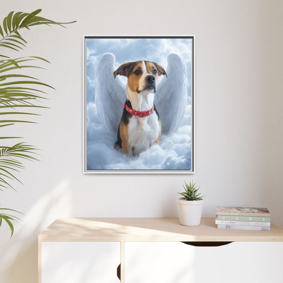 Framed 24x30 White context