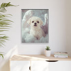 Framed 24x30 White context