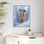 Framed 24x30 White context