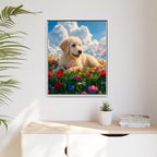 Framed 24x30 White context