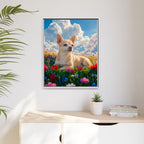 Framed 24x30 White context