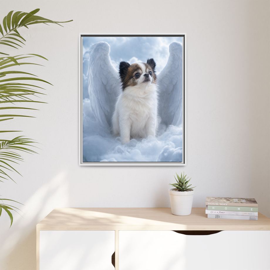 Framed 24x30 White context