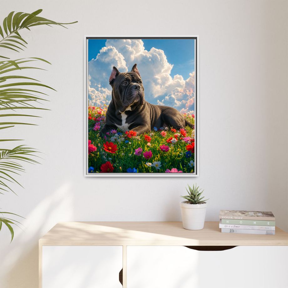 Framed 24x30 White context