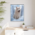 Framed 24x30 White context