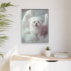 Framed 24x30 White context