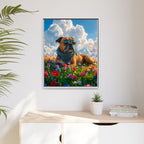 Framed 24x30 White context