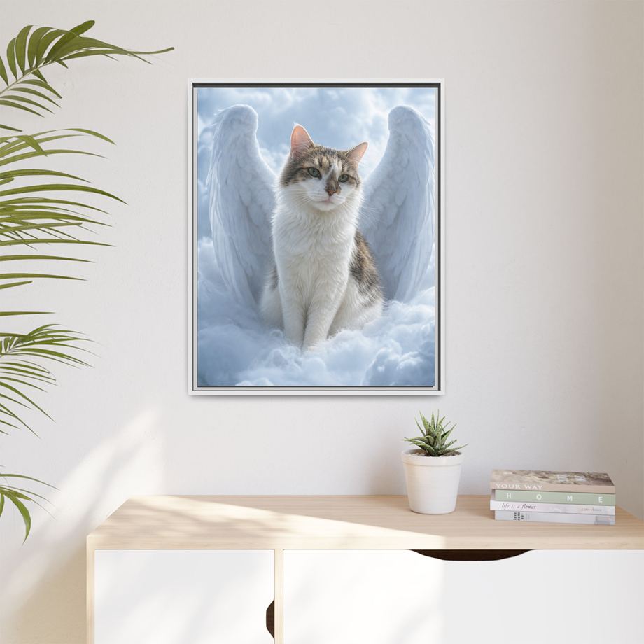 Framed 24x30 White context