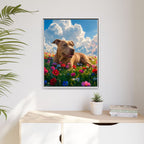 Framed 24x30 White context