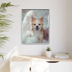 Framed 24x30 White context