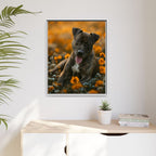 Framed 24x30 White context