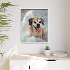 Framed 24x30 White context