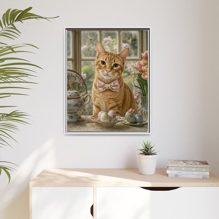 Framed 24x30 White context