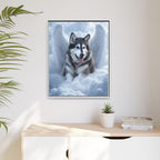 Framed 24x30 White context