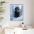 Framed 24x30 White context