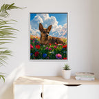 Framed 24x30 White context