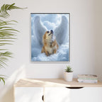 Framed 24x30 White context