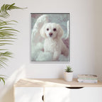 Framed 24x30 White context