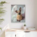 Framed 24x30 White context