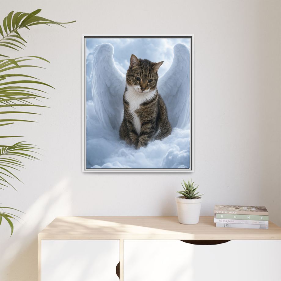 Framed 24x30 White context