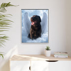 Framed 24x30 White context