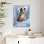 Framed 24x30 White context