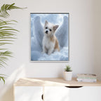 Framed 24x30 White context