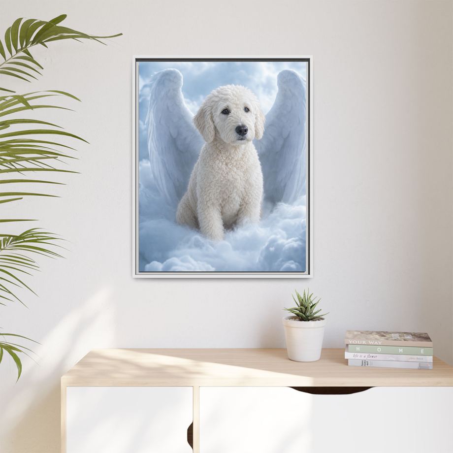Framed 24x30 White context