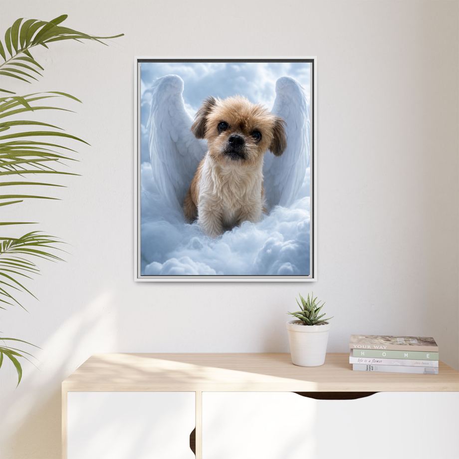 Framed 24x30 White context