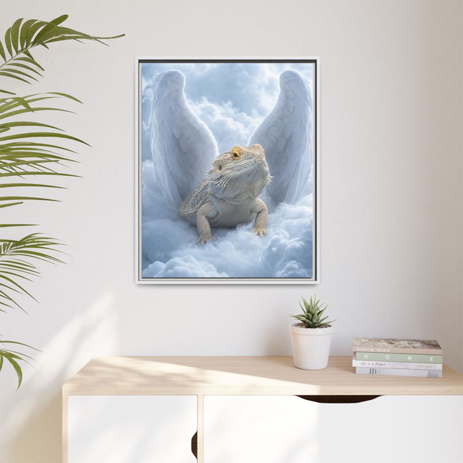 Framed 24x30 White context