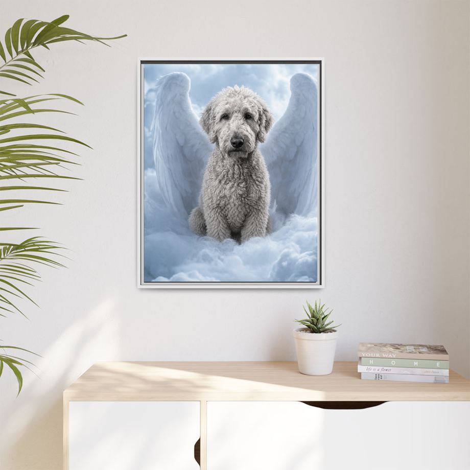 Framed 24x30 White context