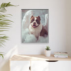 Framed 24x30 White context