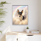 Framed 24x30 White context