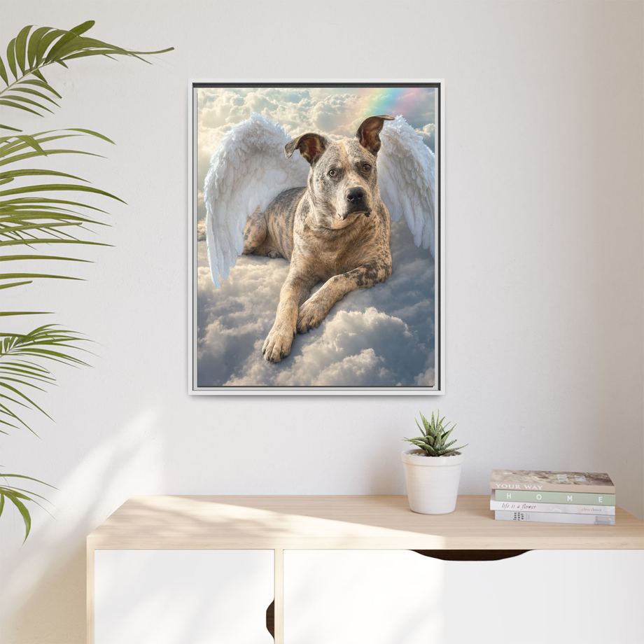 Framed 24x30 White context