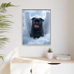 Framed 24x30 White context