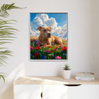 Framed 24x30 White context