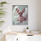 Framed 24x30 White context