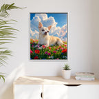 Framed 24x30 White context