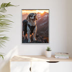 Framed 24x30 White context