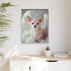Framed 24x30 White context