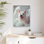 Framed 24x30 White context