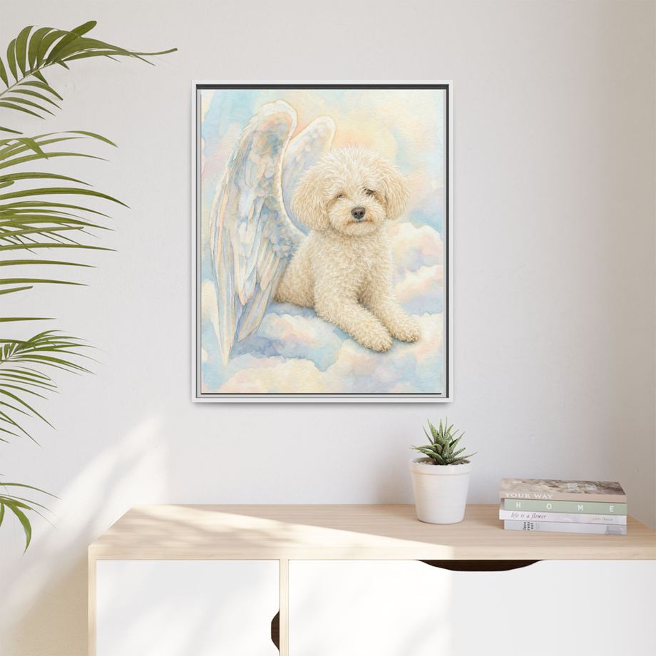 Framed 24x30 White context