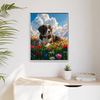 Framed 24x30 White context