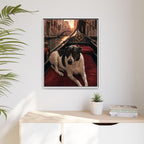 Framed 24x30 White context