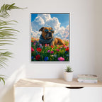 Framed 24x30 White context