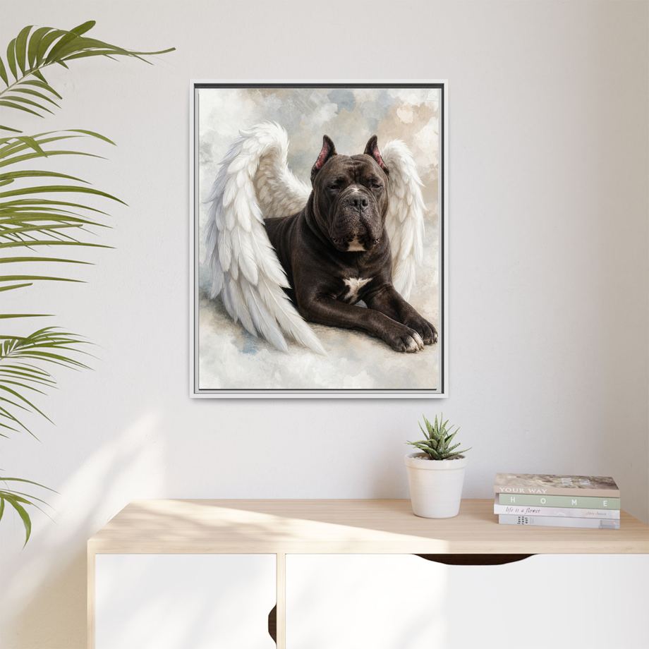 Framed 24x30 White context